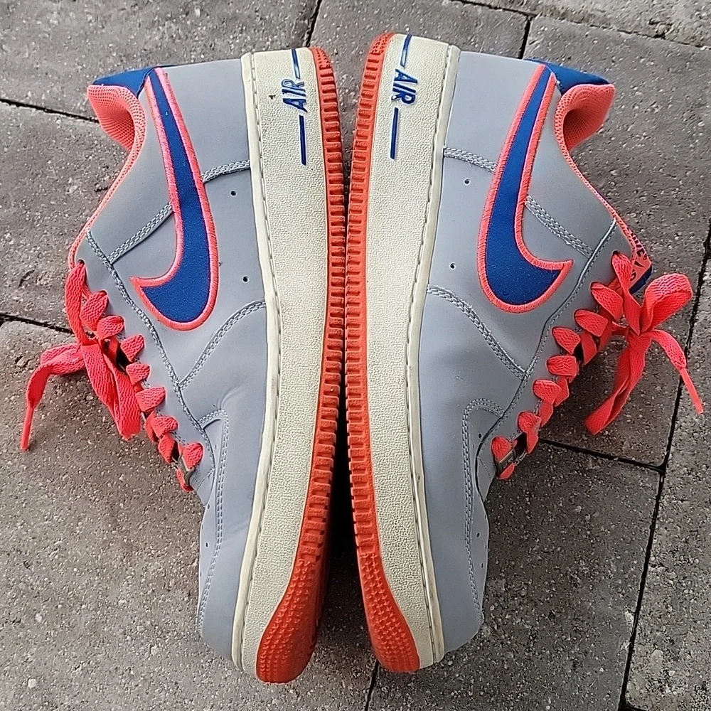Nike Air Force 1 Low Grey, Royal Blue, Hot Pink March 2012 - Picture 5 of 7